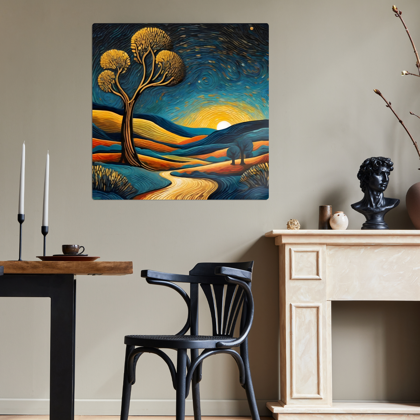 Landscape L11, Printed On Steel, Unique Image, Highly Detailed, Vibrant Colours, Great Depth Of Field, A Gift For A Lifetime