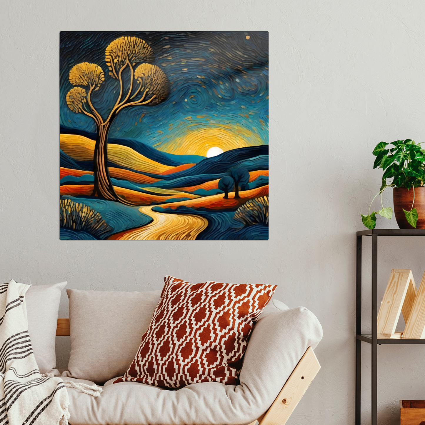 Landscape L11, Printed On Steel, Unique Image, Highly Detailed, Vibrant Colours, Great Depth Of Field, A Gift For A Lifetime