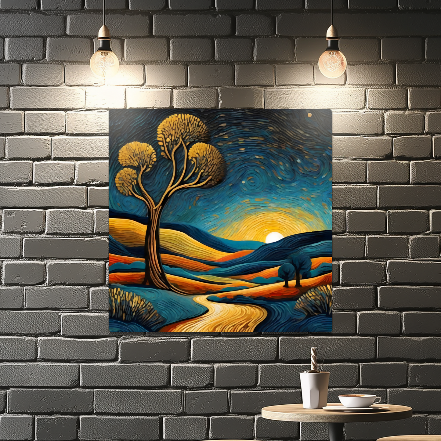 Landscape L11, Printed On Steel, Unique Image, Highly Detailed, Vibrant Colours, Great Depth Of Field, A Gift For A Lifetime