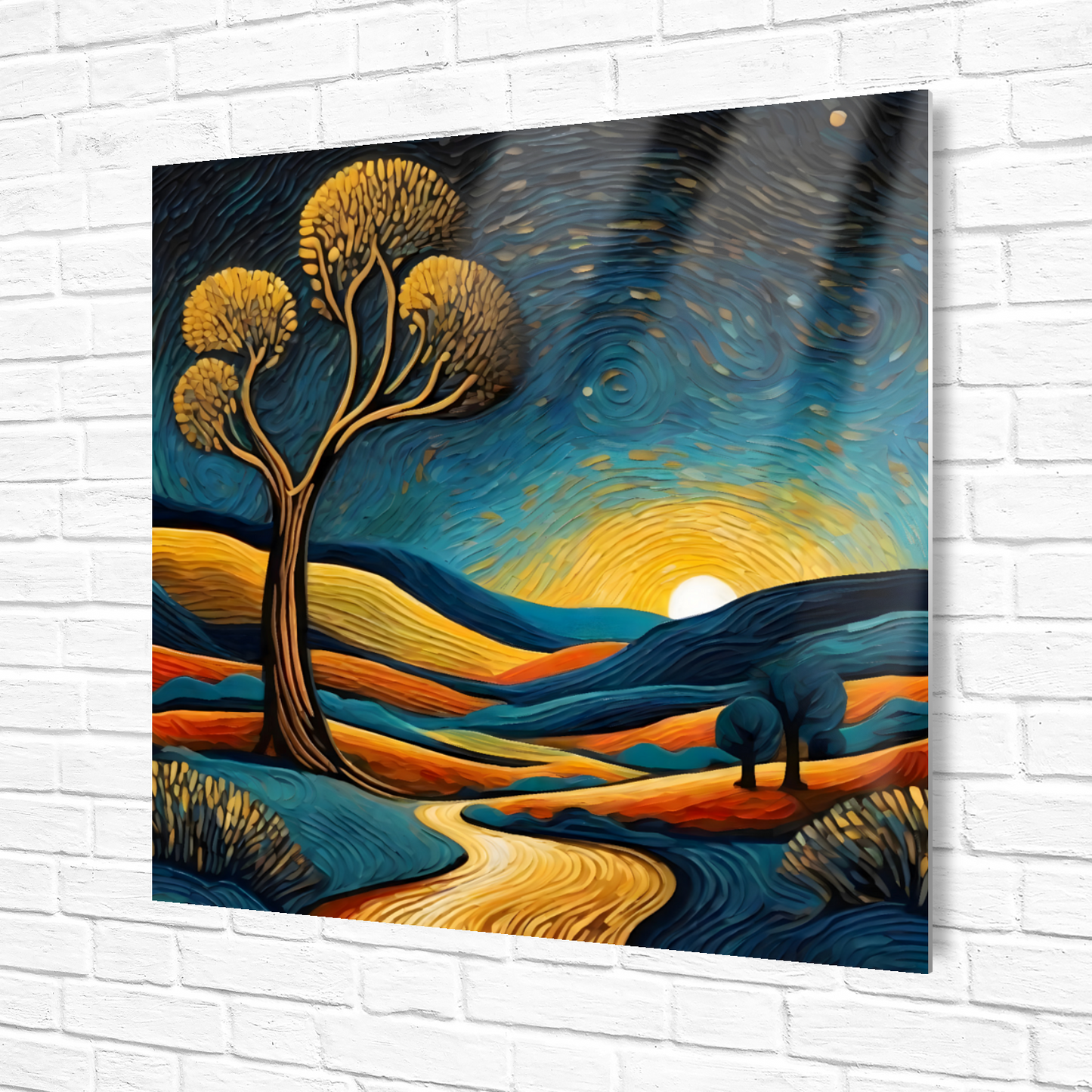 Landscape L11, Printed On Steel, Unique Image, Highly Detailed, Vibrant Colours, Great Depth Of Field, A Gift For A Lifetime