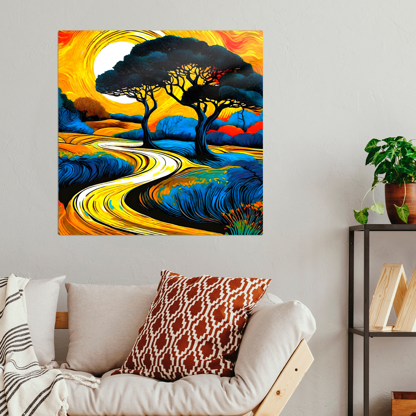 Landscape L12, Printed On Steel, Unique Image, Highly Detailed, Vibrant Colours, Great Depth Of Field, A Gift For A Lifetime