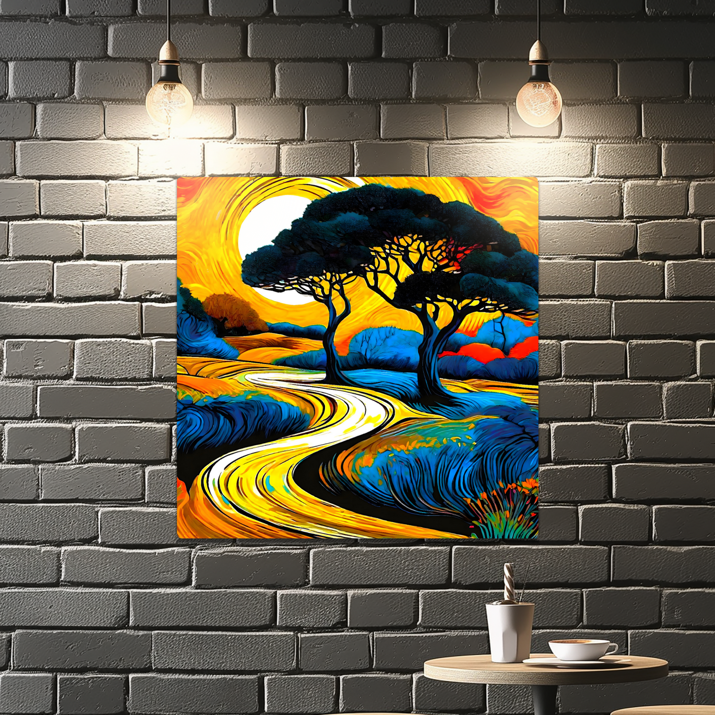 Landscape L12, Printed On Steel, Unique Image, Highly Detailed, Vibrant Colours, Great Depth Of Field, A Gift For A Lifetime