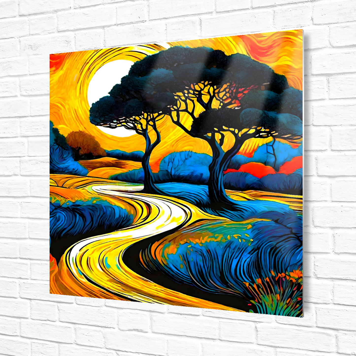Landscape L12, Printed On Steel, Unique Image, Highly Detailed, Vibrant Colours, Great Depth Of Field, A Gift For A Lifetime