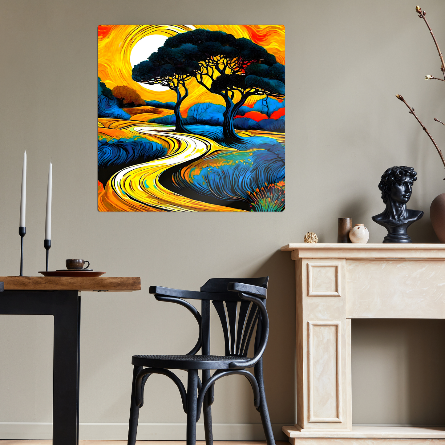 Landscape L12, Printed On Steel, Unique Image, Highly Detailed, Vibrant Colours, Great Depth Of Field, A Gift For A Lifetime