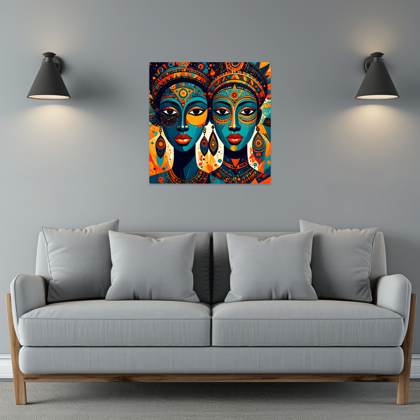 Picasso Style No.P1, Printed On Steel, Unique Image, Vibrant Colours, Highly Detailed, Unique Gifts, A Gift That Lasts Forever..
