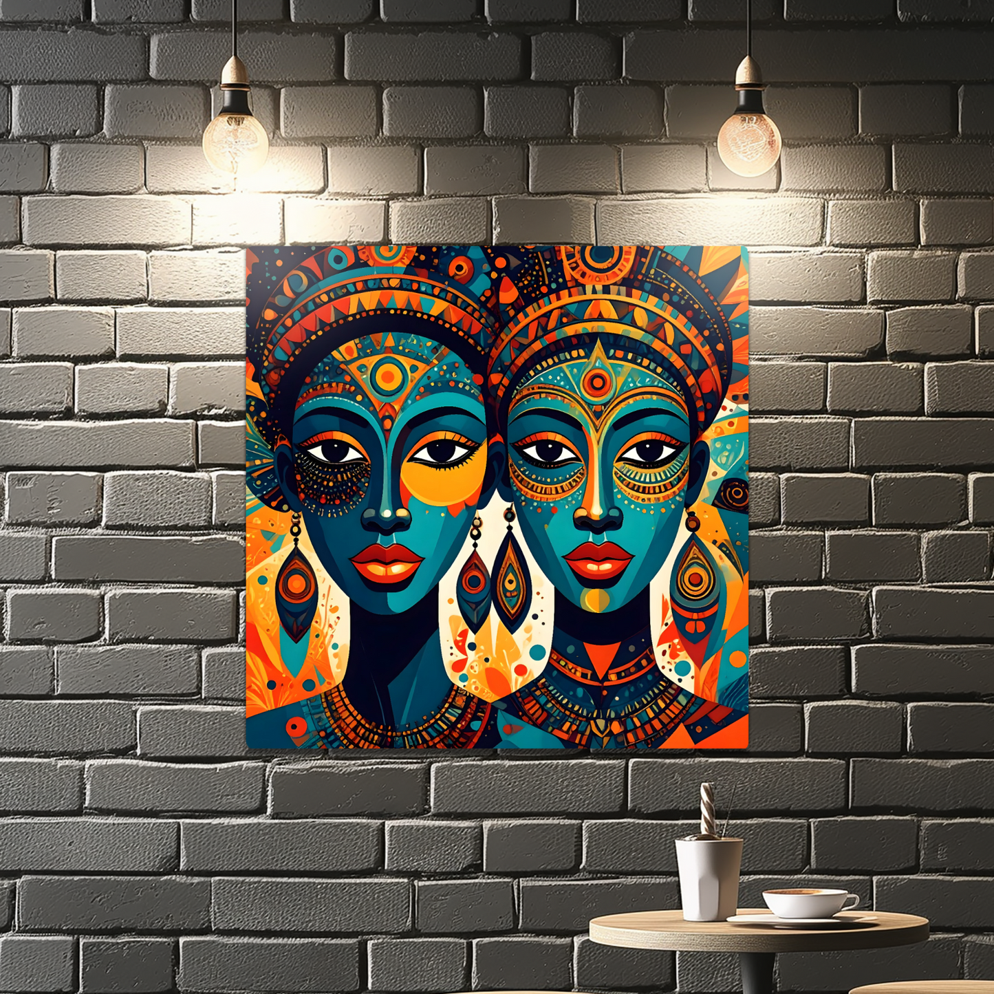 Picasso Style No.P1, Printed On Steel, Unique Image, Vibrant Colours, Highly Detailed, Unique Gifts, A Gift That Lasts Forever..