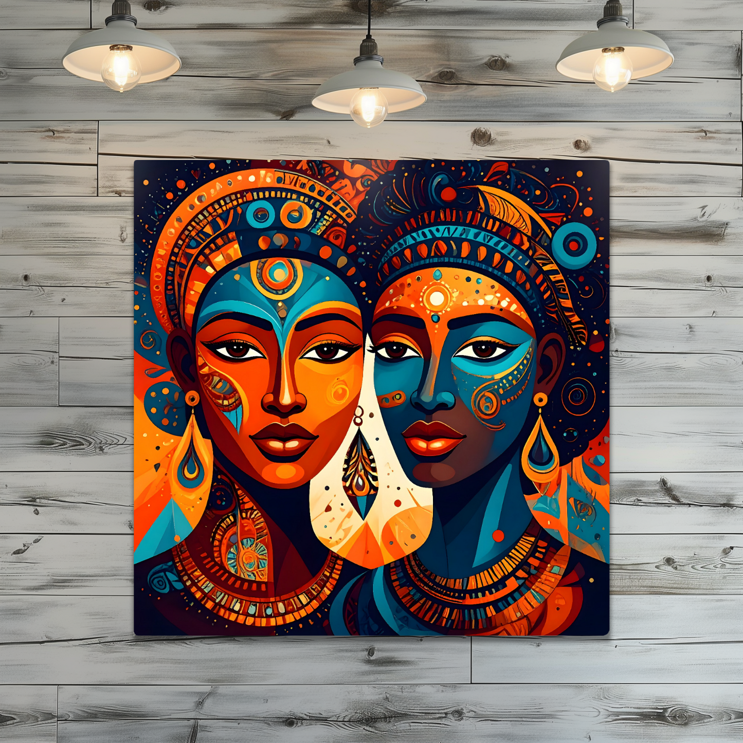 Picasso Style No.P4, Printed On Steel, Unique Image, Vibrant Colours, Original Print, Highly Detailed, A Gift That Lasts Forever