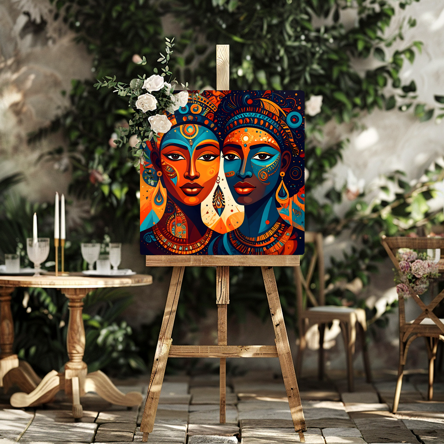 Picasso Style No.P4, Printed On Steel, Unique Image, Vibrant Colours, Original Print, Highly Detailed, A Gift That Lasts Forever