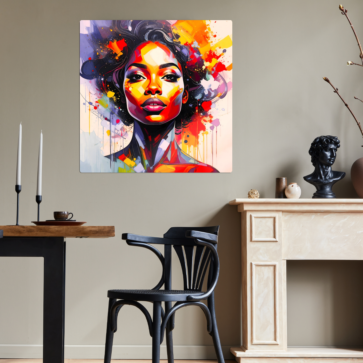 Portrait B1, Printed On Gloss Aluminium To Enhance Colour And Detail, Unique Gift Idea, A Gift That Will Lasts Forever...