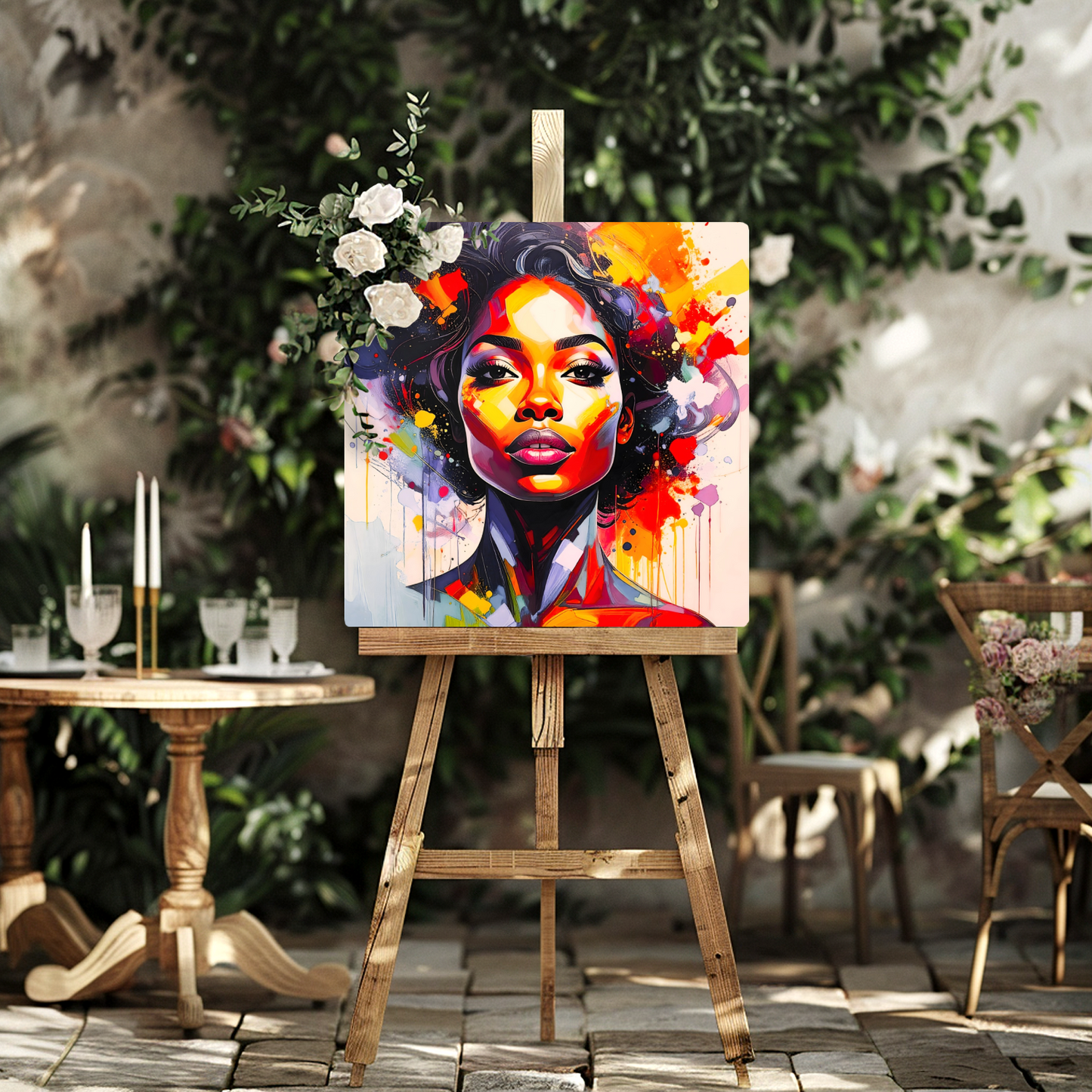 Portrait B1, Printed On Gloss Aluminium To Enhance Colour And Detail, Unique Gift Idea, A Gift That Will Lasts Forever...