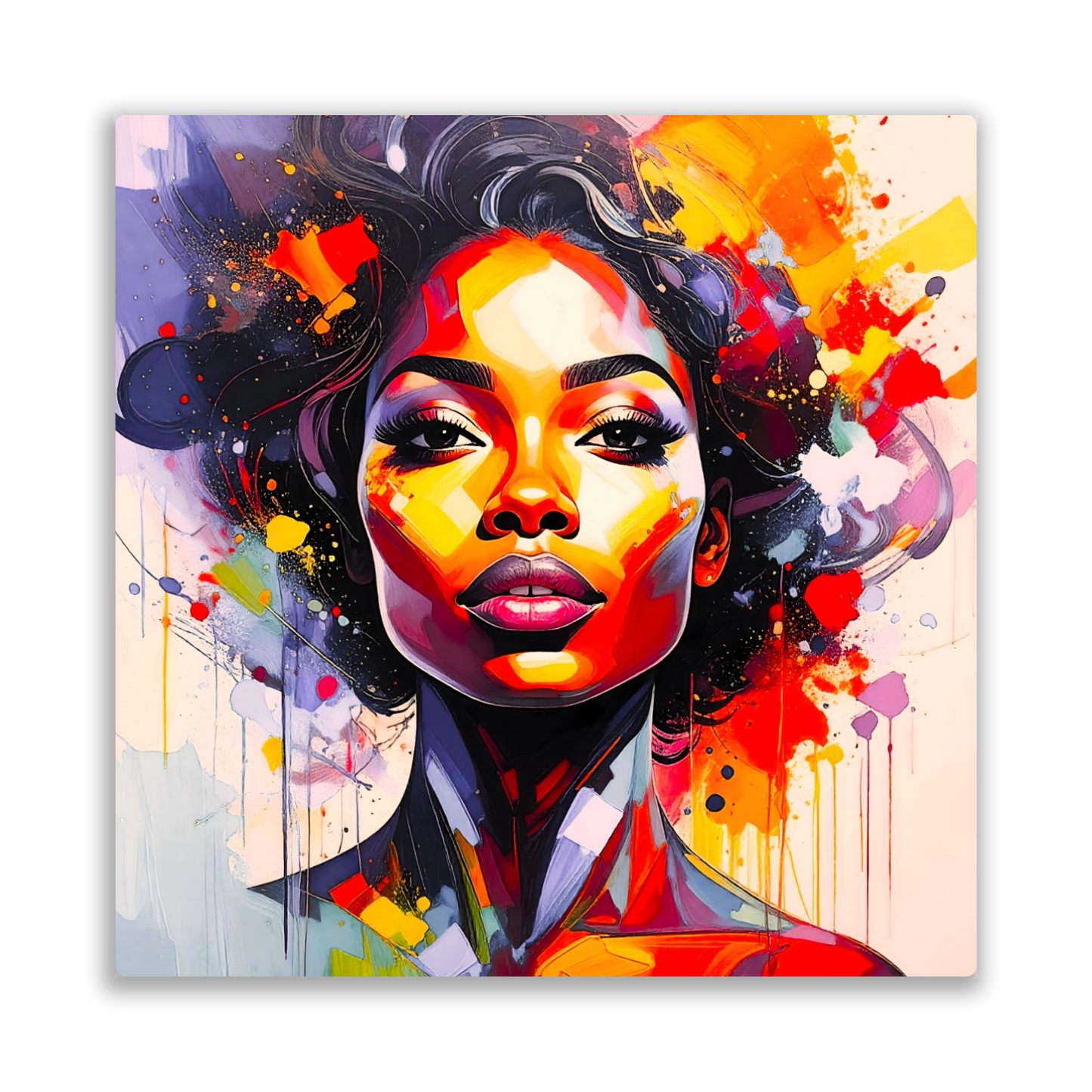 Portrait B1, Printed On Gloss Aluminium To Enhance Colour And Detail, Unique Gift Idea, A Gift That Will Lasts Forever...
