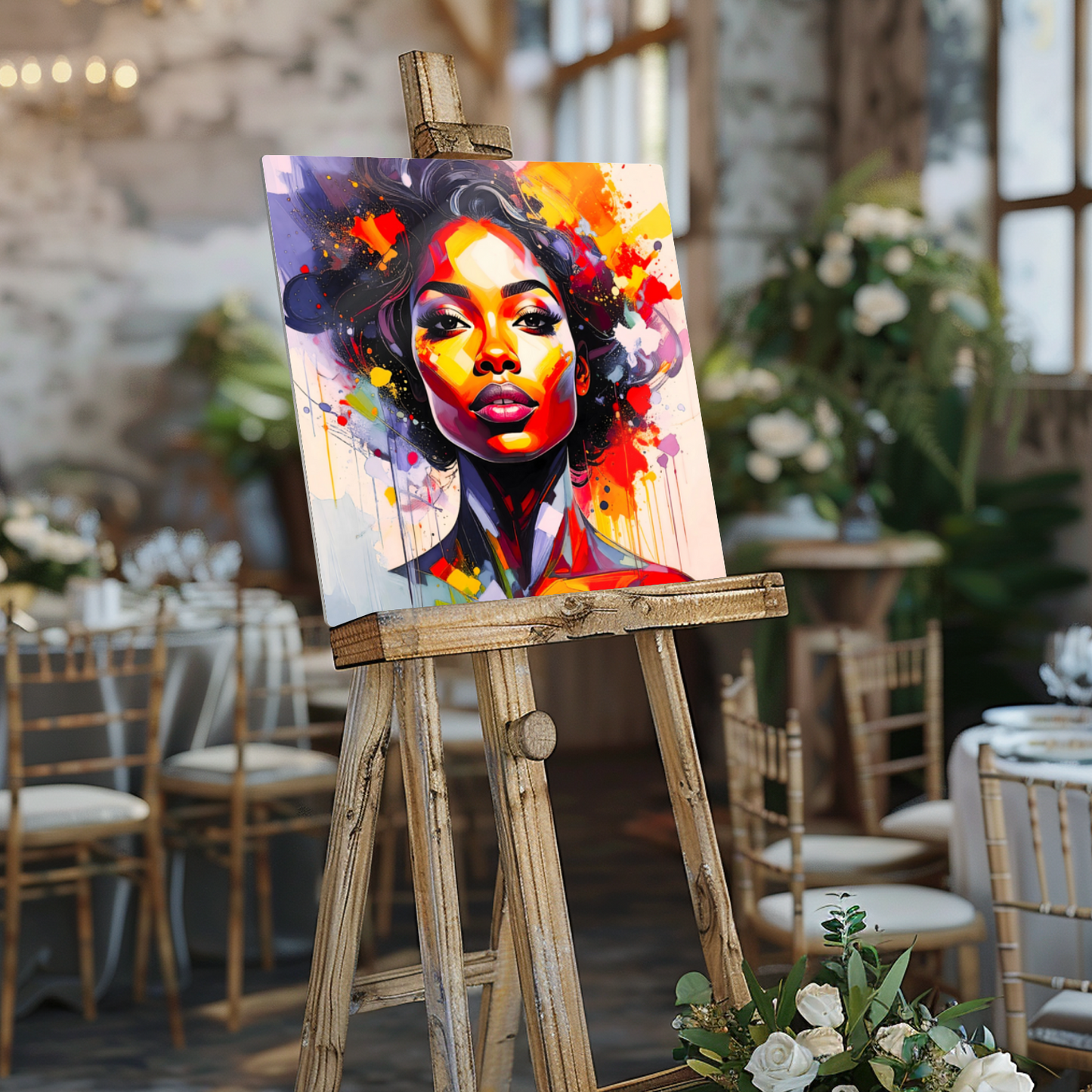 Portrait B1, Printed On Gloss Aluminium To Enhance Colour And Detail, Unique Gift Idea, A Gift That Will Lasts Forever...