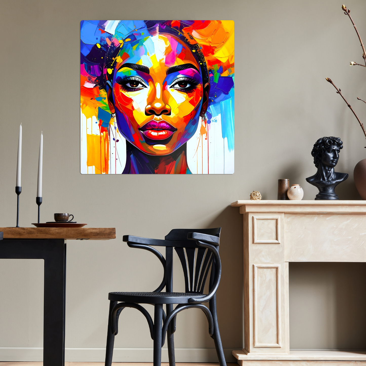 Portrait B2, Printed On Gloss Aluminium To Enhance Colour And Detail, Unique Gift Idea, A Gift That Will Lasts Forever...