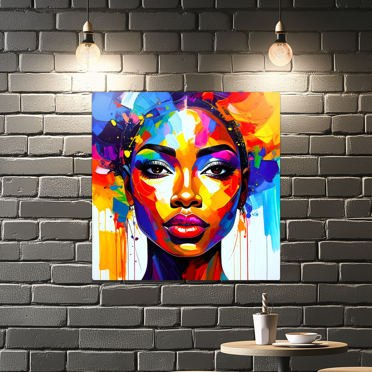Portrait B2, Printed On Gloss Aluminium To Enhance Colour And Detail, Unique Gift Idea, A Gift That Will Lasts Forever...