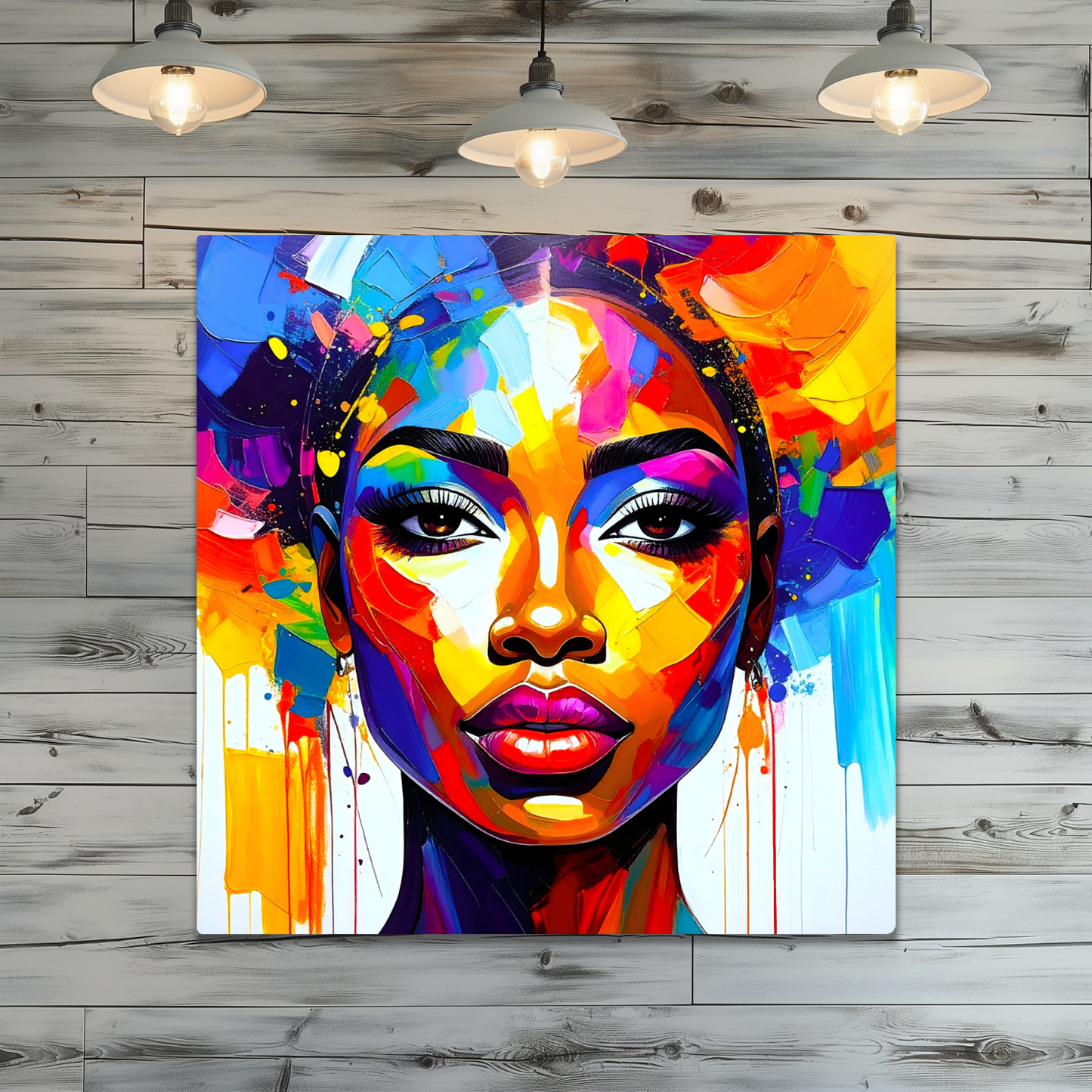 Portrait B2, Printed On Gloss Aluminium To Enhance Colour And Detail, Unique Gift Idea, A Gift That Will Lasts Forever...
