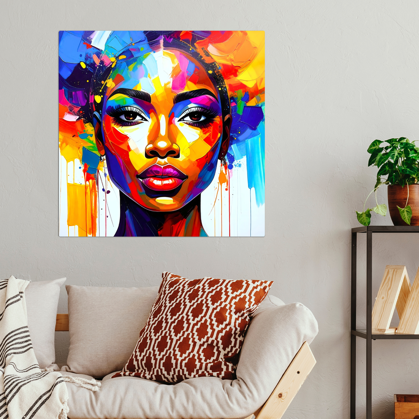 Portrait B2, Printed On Gloss Aluminium To Enhance Colour And Detail, Unique Gift Idea, A Gift That Will Lasts Forever...