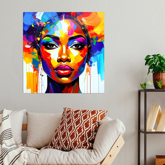 Portrait B2, Printed On Gloss Aluminium To Enhance Colour And Detail, Unique Gift Idea, A Gift That Will Lasts Forever...