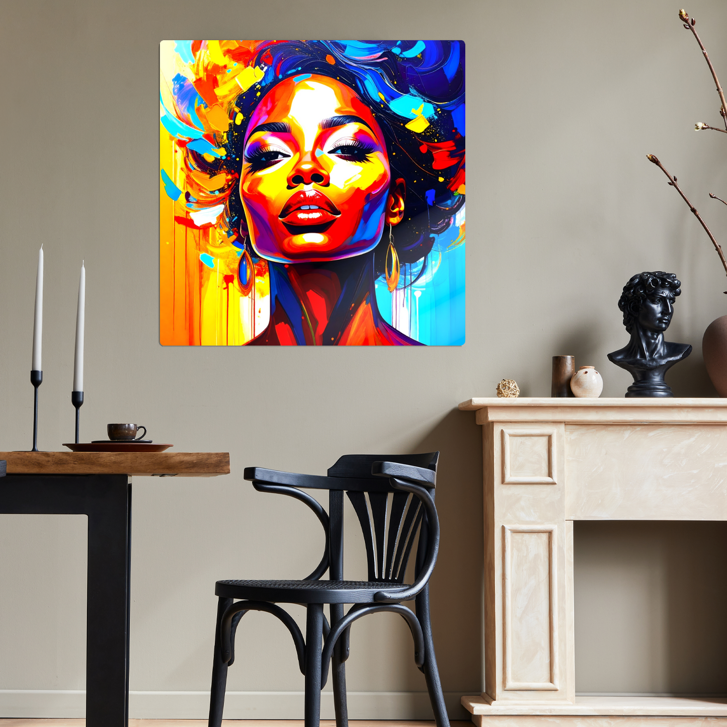 Portrait B3, Printed On Gloss Aluminium To Enhance Colour And Detail, Unique Gift Idea, A Gift That Will Lasts Forever...