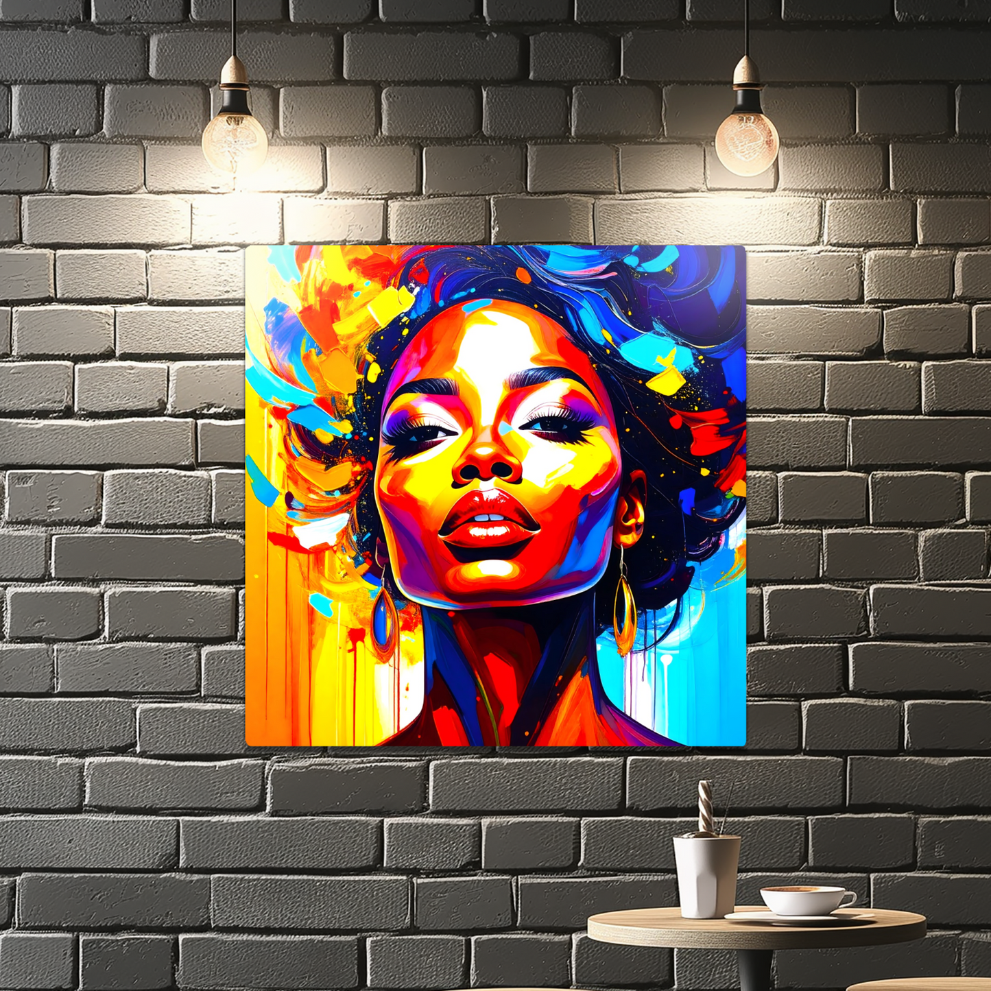 Portrait B3, Printed On Gloss Aluminium To Enhance Colour And Detail, Unique Gift Idea, A Gift That Will Lasts Forever...