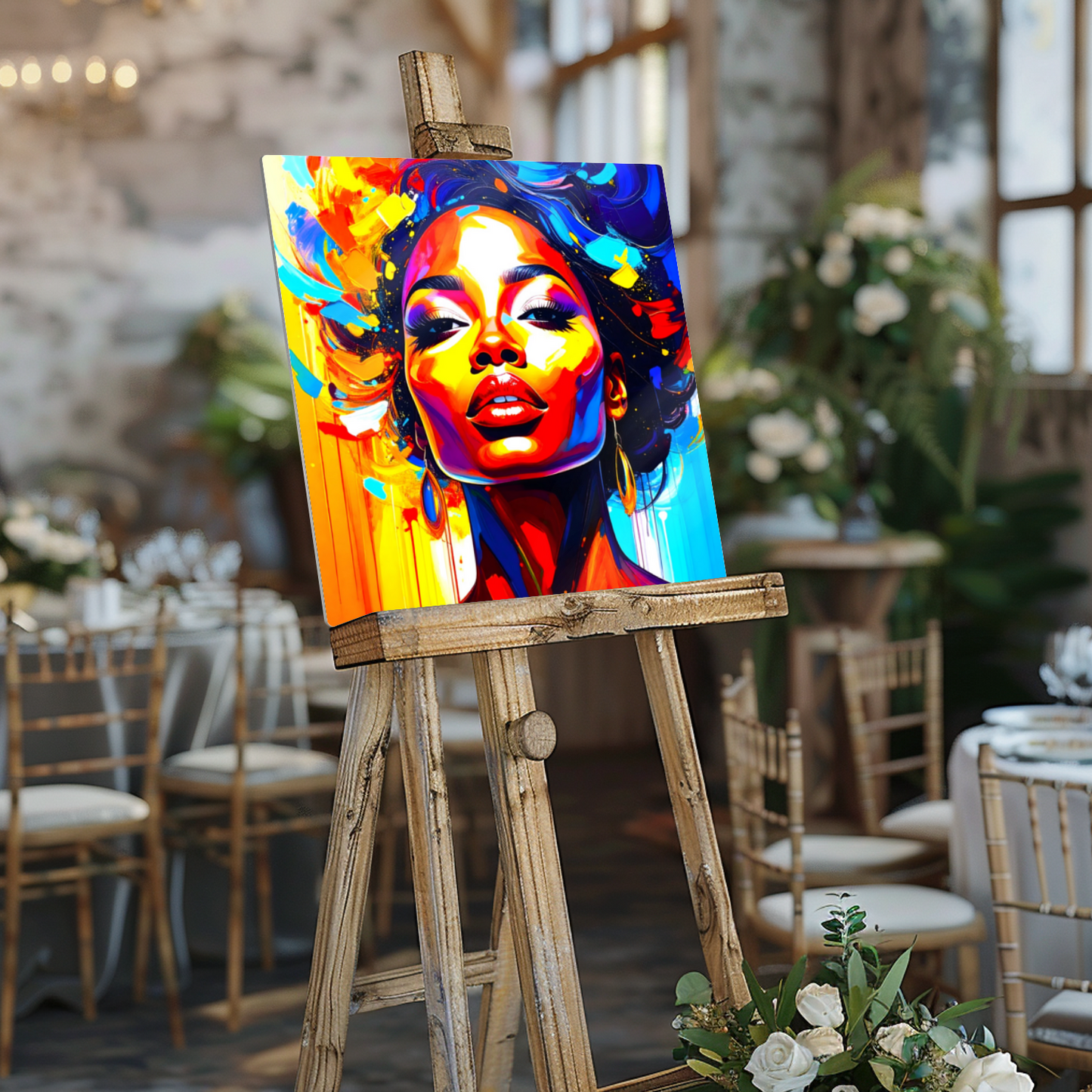 Portrait B3, Printed On Gloss Aluminium To Enhance Colour And Detail, Unique Gift Idea, A Gift That Will Lasts Forever...