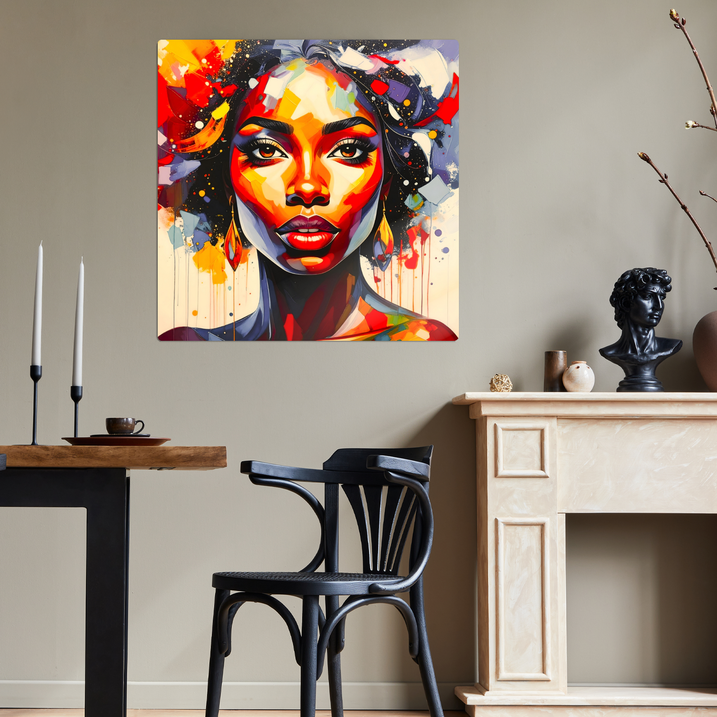 Portrait B4, Printed On Gloss Aluminium To Enhance Colour And Detail, Unique Gift Idea, A Gift That Will Lasts Forever...
