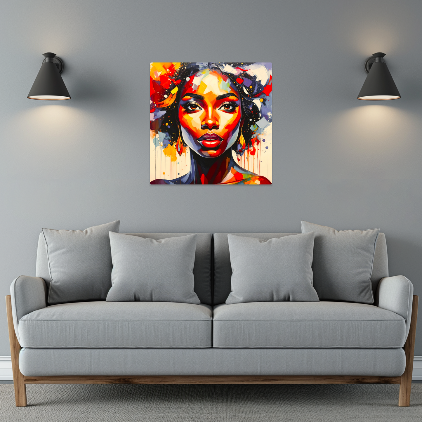 Portrait B4, Printed On Gloss Aluminium To Enhance Colour And Detail, Unique Gift Idea, A Gift That Will Lasts Forever...