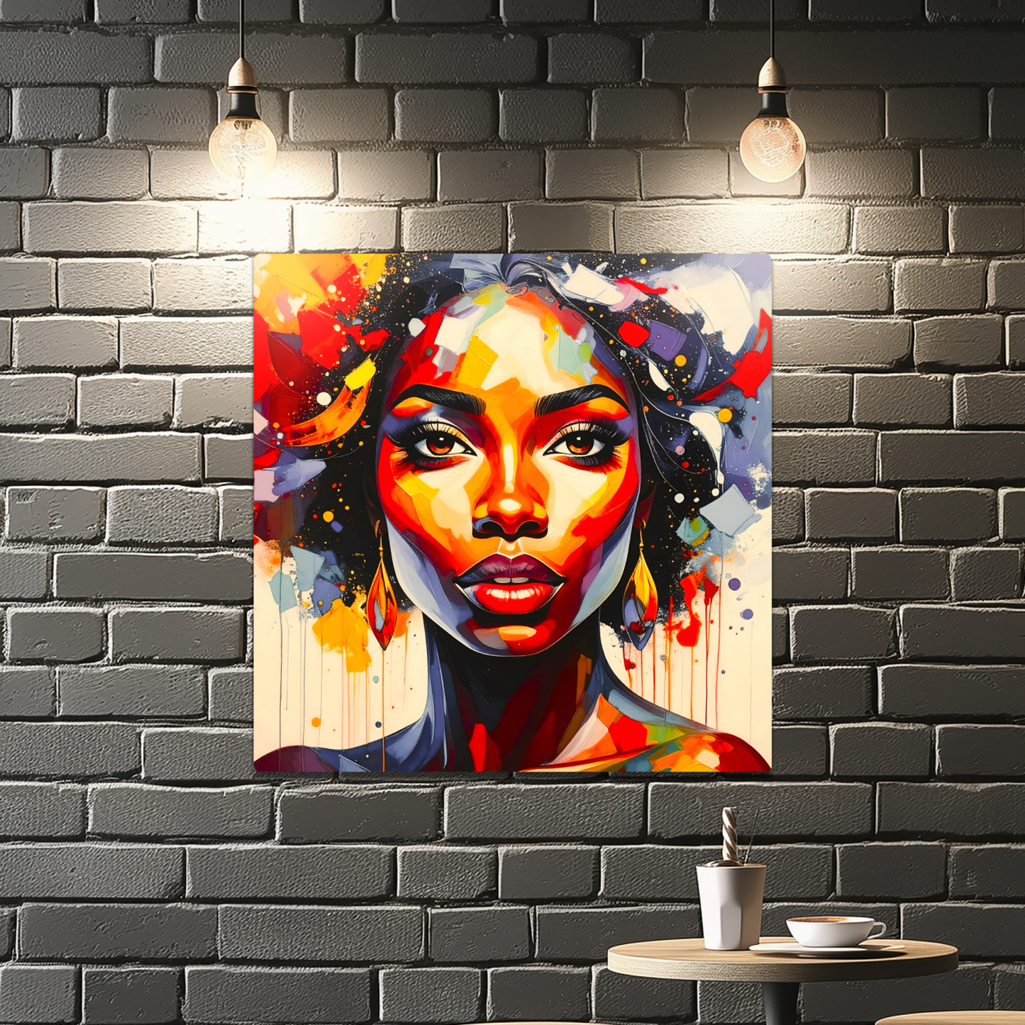 Portrait B4, Printed On Gloss Aluminium To Enhance Colour And Detail, Unique Gift Idea, A Gift That Will Lasts Forever...