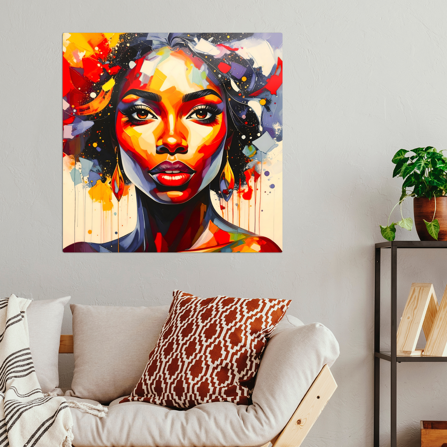 Portrait B4, Printed On Gloss Aluminium To Enhance Colour And Detail, Unique Gift Idea, A Gift That Will Lasts Forever...