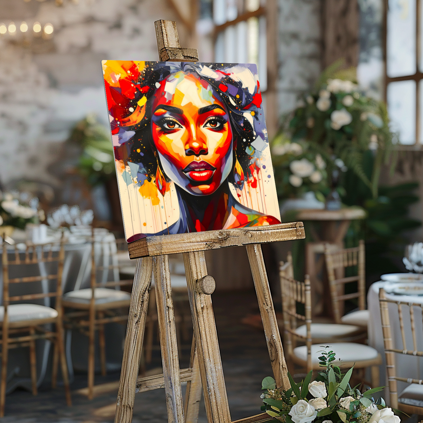 Portrait B4, Printed On Gloss Aluminium To Enhance Colour And Detail, Unique Gift Idea, A Gift That Will Lasts Forever...