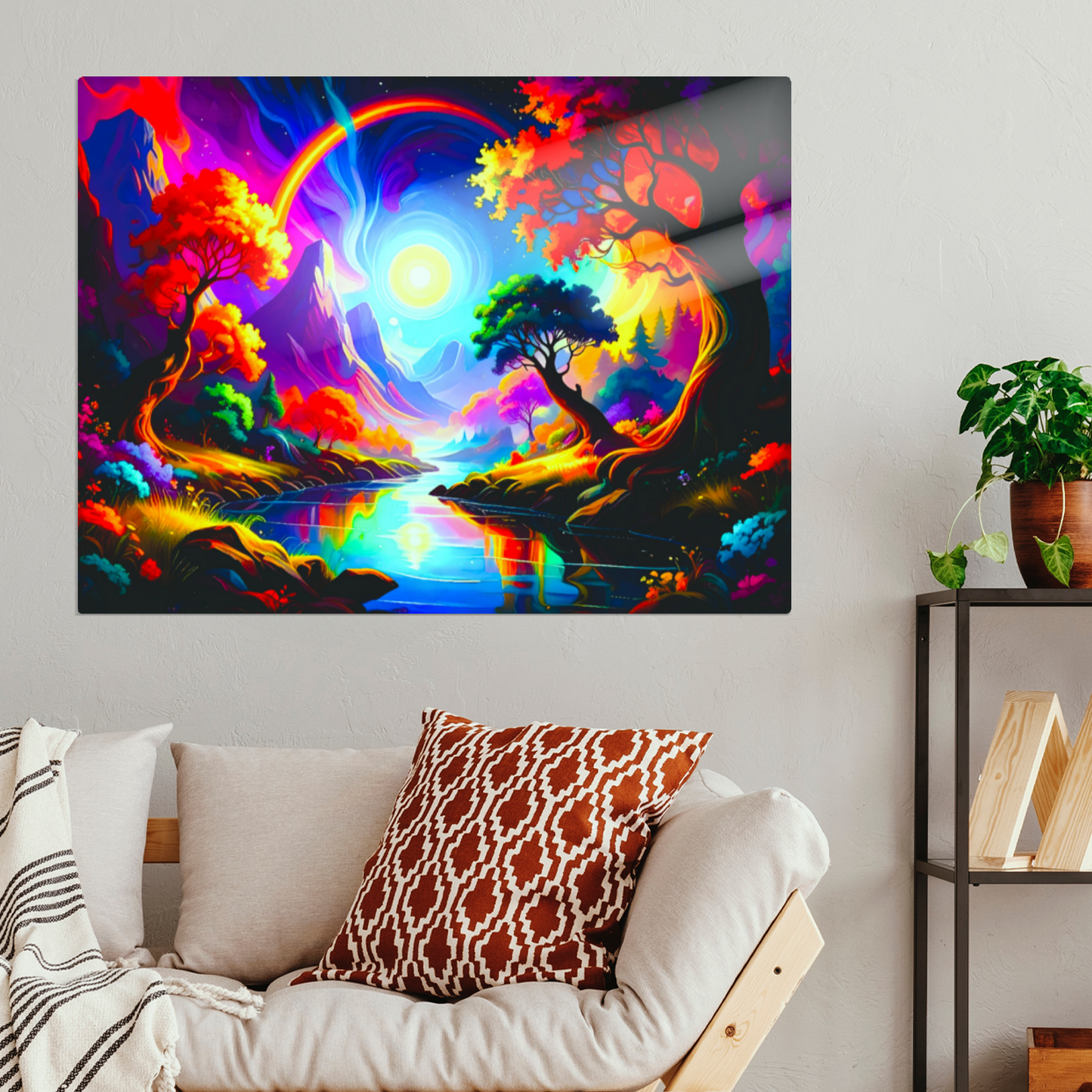 LunaScape LS3, Printed on Gloss Aluminium To Enhance Colour And Details, Unique Print, An Enduring Gift...