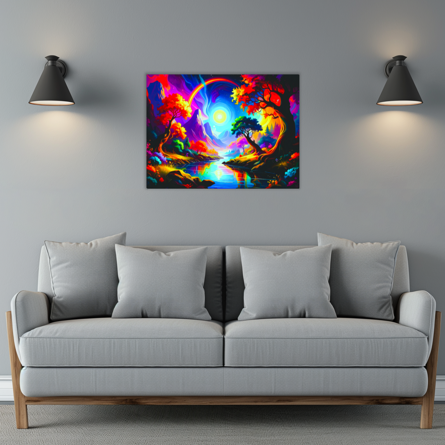 LunaScape LS3, Printed on Gloss Aluminium To Enhance Colour And Details, Unique Print, An Enduring Gift...