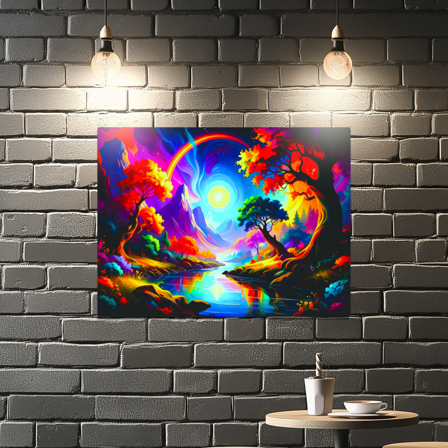 LunaScape LS3, Printed on Gloss Aluminium To Enhance Colour And Details, Unique Print, An Enduring Gift...