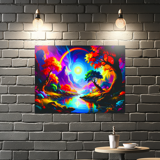 LunaScape LS3, Printed on Gloss Aluminium To Enhance Colour And Details, Unique Print, An Enduring Gift...