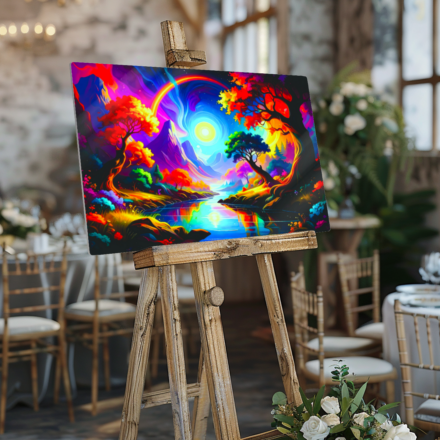 LunaScape LS3, Printed on Gloss Aluminium To Enhance Colour And Details, Unique Print, An Enduring Gift...