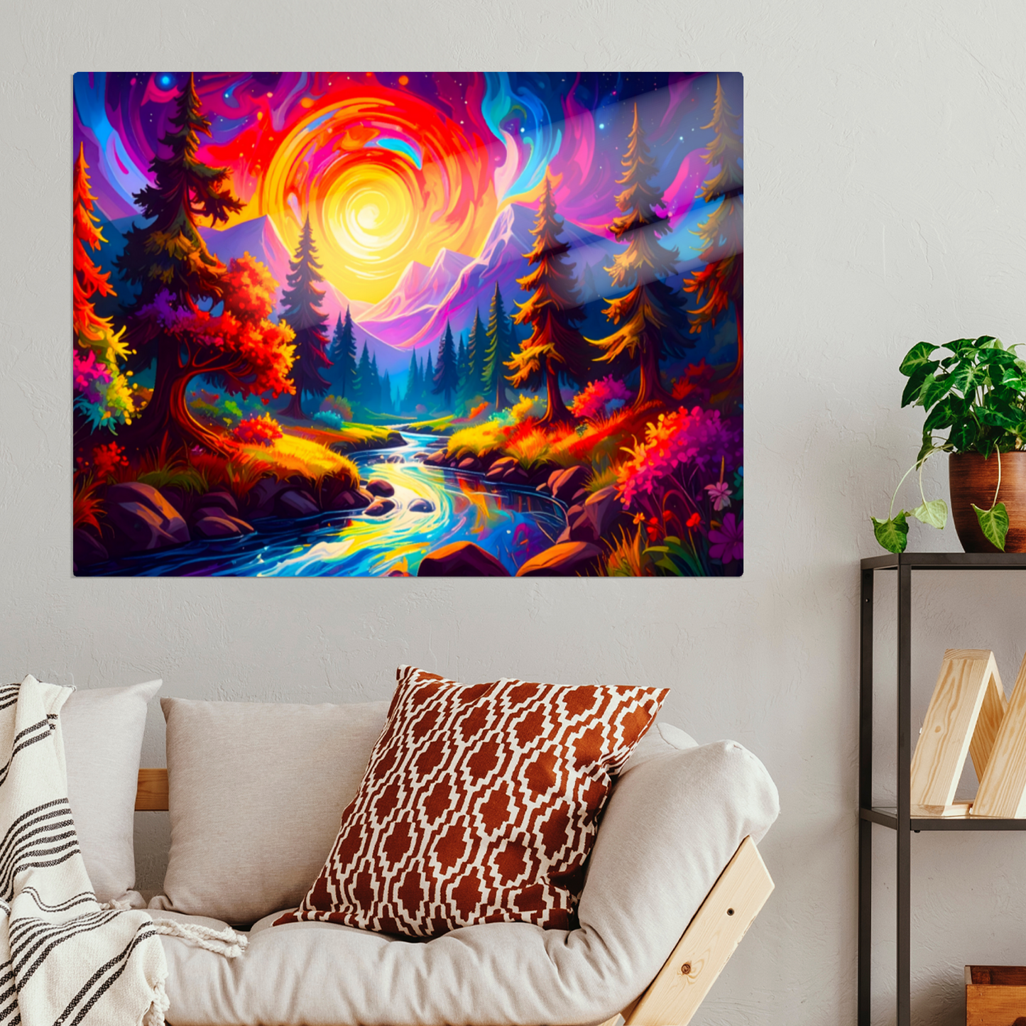 LunaScape LS4, Printed on High Gloss Aluminium To Enhance Colours And Detail, Unique Images, A Gift To Last A Lifetime...