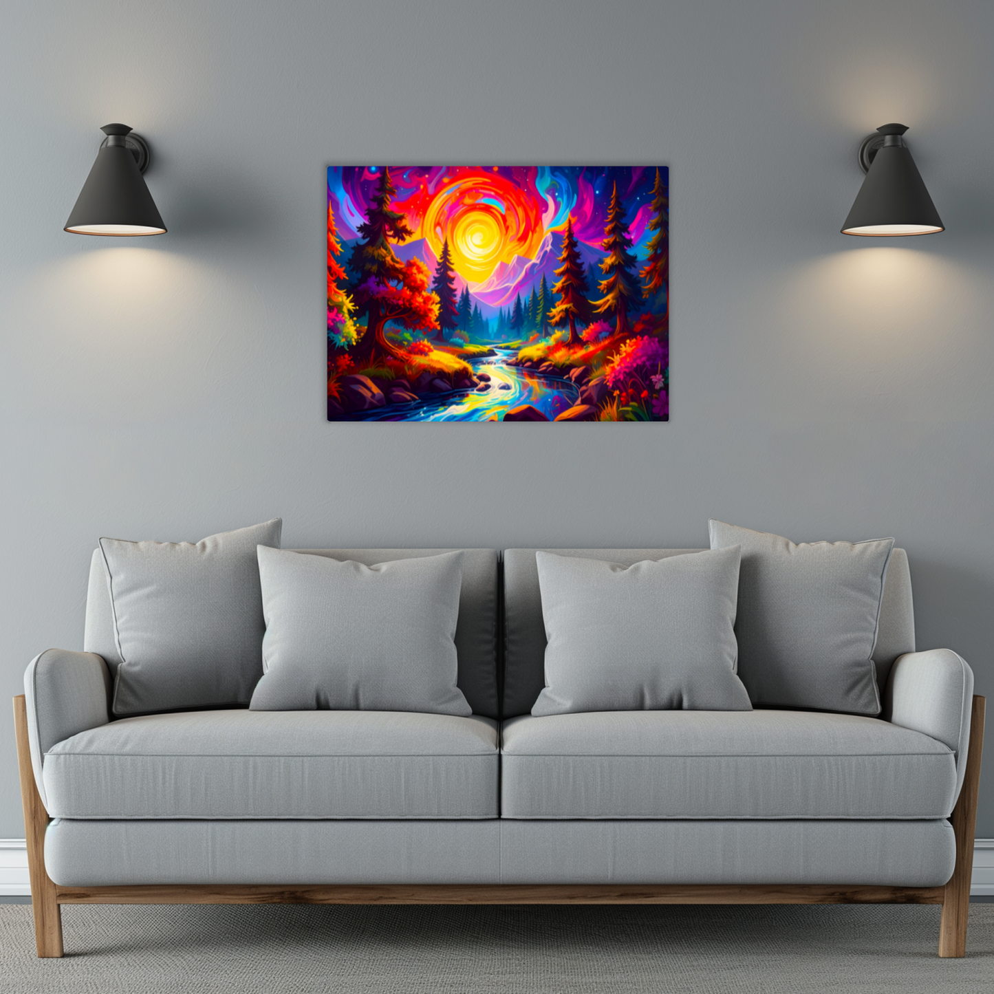 LunaScape LS4, Printed on High Gloss Aluminium To Enhance Colours And Detail, Unique Images, A Gift To Last A Lifetime...