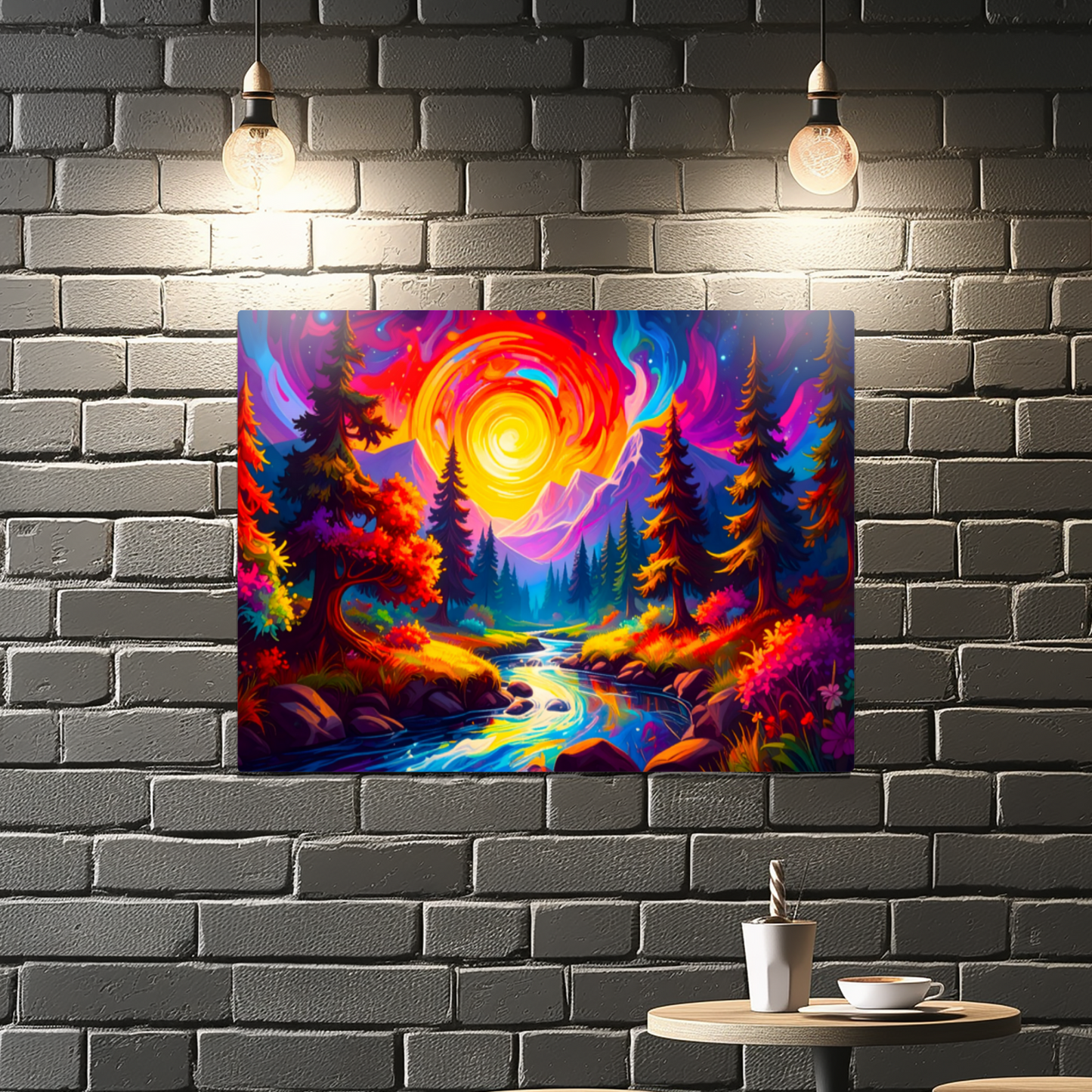LunaScape LS4, Printed on High Gloss Aluminium To Enhance Colours And Detail, Unique Images, A Gift To Last A Lifetime...