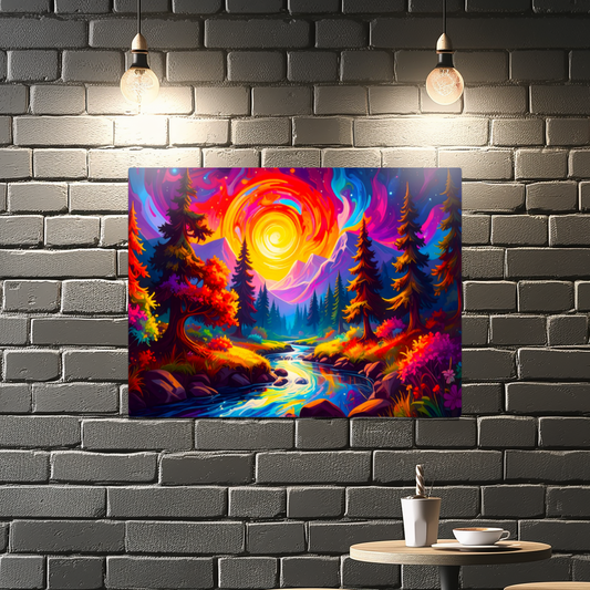 LunaScape LS4, Printed on High Gloss Aluminium To Enhance Colours And Detail, Unique Images, A Gift To Last A Lifetime...