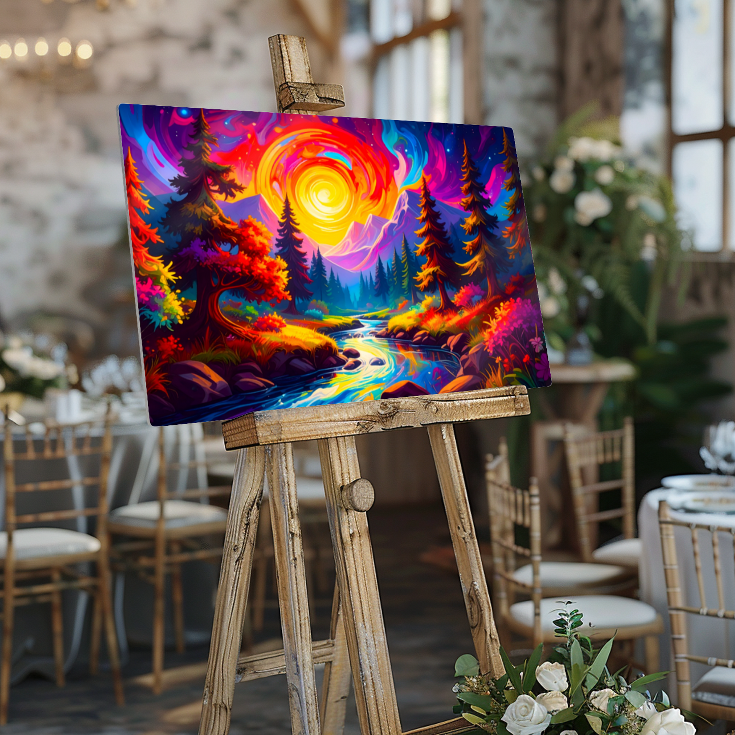 LunaScape LS4, Printed on High Gloss Aluminium To Enhance Colours And Detail, Unique Images, A Gift To Last A Lifetime...