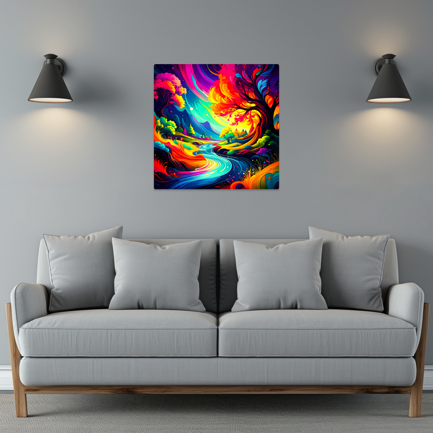 Fantasy Trees FT1, The Luxury Of Fusion-Art Prints, Printed on Gloss Aluminium To Enhance Colour And Details, A Gift To Last A Lifetime...