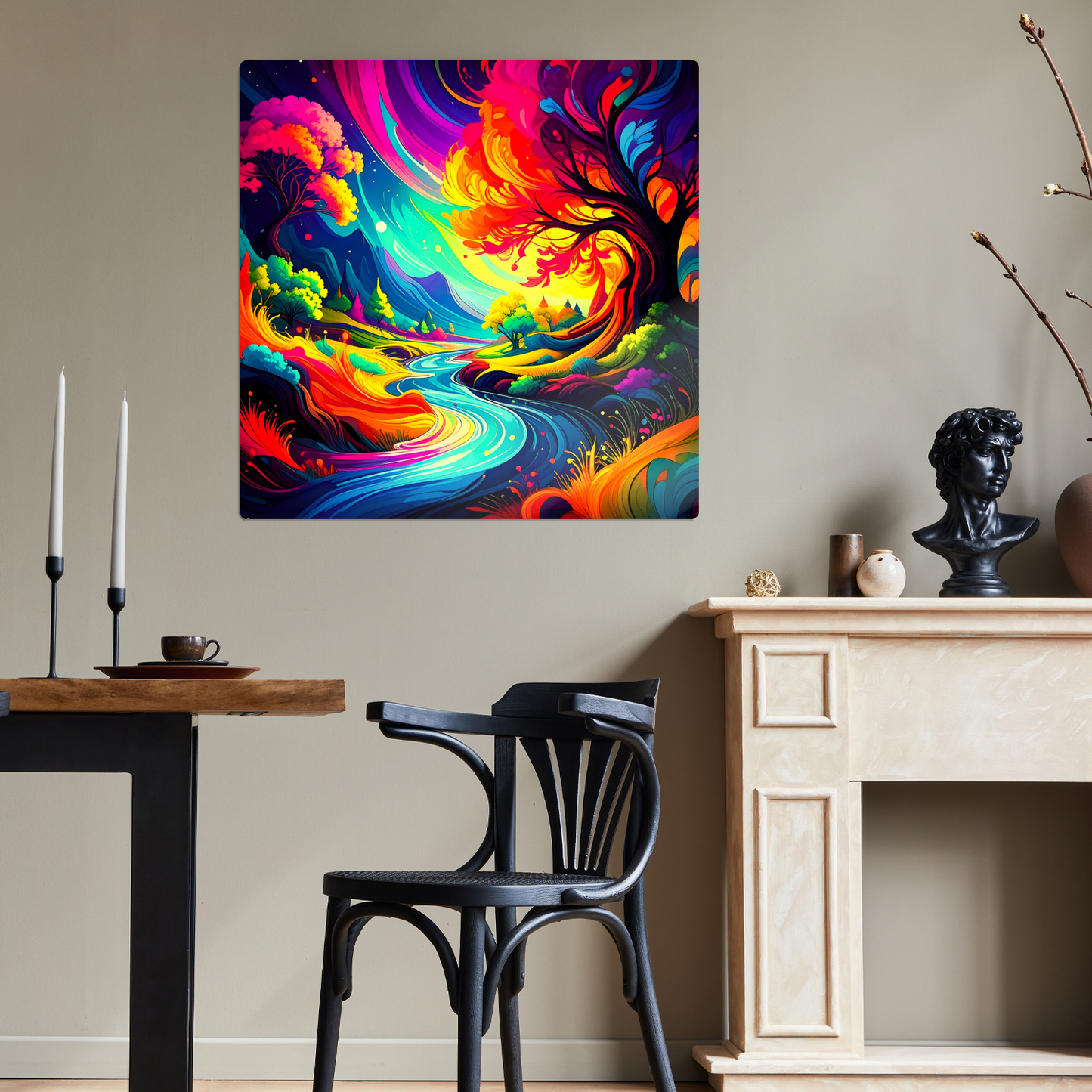 Fantasy Trees FT1, The Luxury Of Fusion-Art Prints, Printed on Gloss Aluminium To Enhance Colour And Details, A Gift To Last A Lifetime...