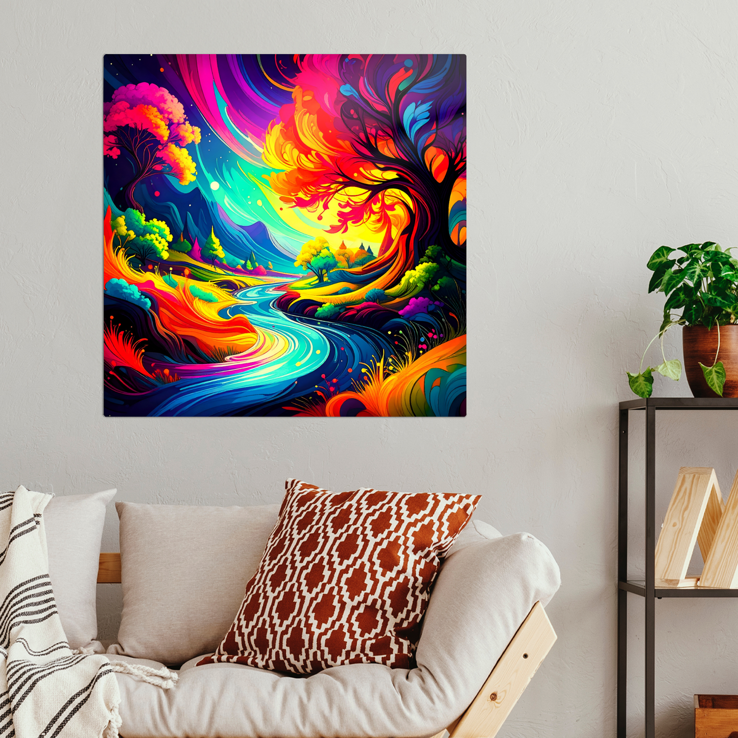Fantasy Trees FT1, The Luxury Of Fusion-Art Prints, Printed on Gloss Aluminium To Enhance Colour And Details, A Gift To Last A Lifetime...