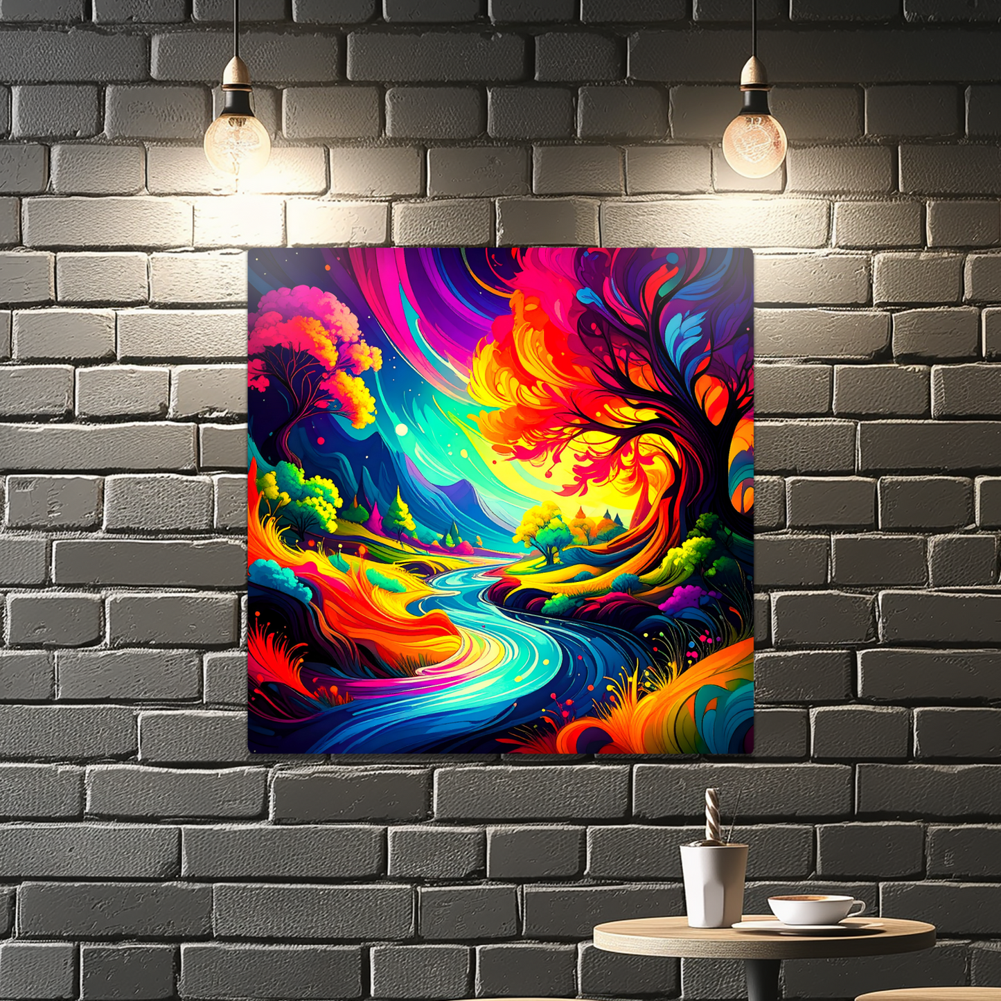 Fantasy Trees FT1, The Luxury Of Fusion-Art Prints, Printed on Gloss Aluminium To Enhance Colour And Details, A Gift To Last A Lifetime...
