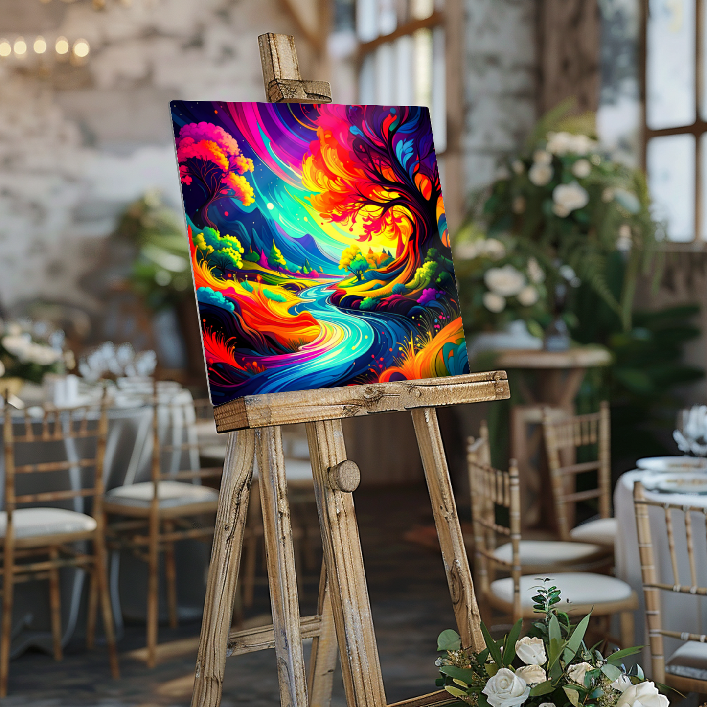 Fantasy Trees FT1, The Luxury Of Fusion-Art Prints, Printed on Gloss Aluminium To Enhance Colour And Details, A Gift To Last A Lifetime...
