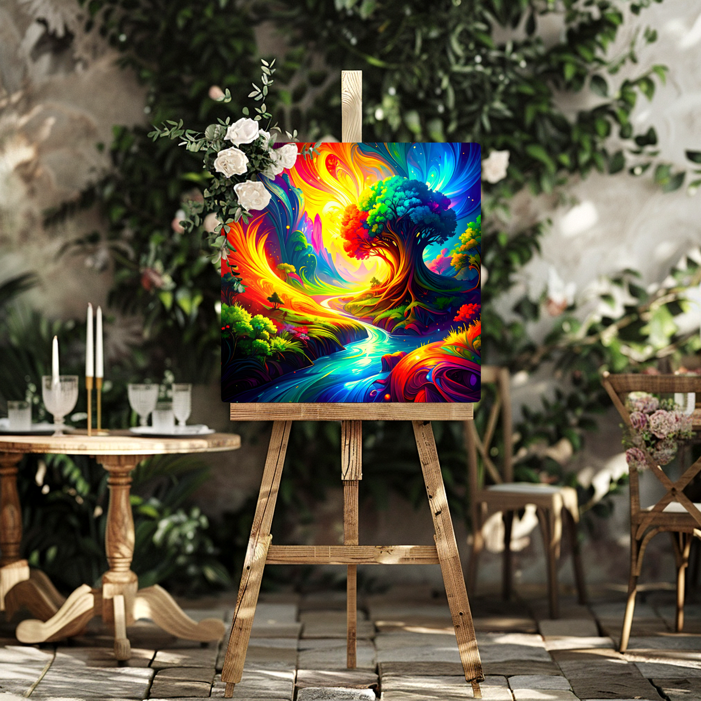 Fantasy Trees FT3, The Luxury Of Fusion-Art Prints, Printed on Gloss Aluminium To Enhance Colour And Details, A Gift To Last A Lifetime...