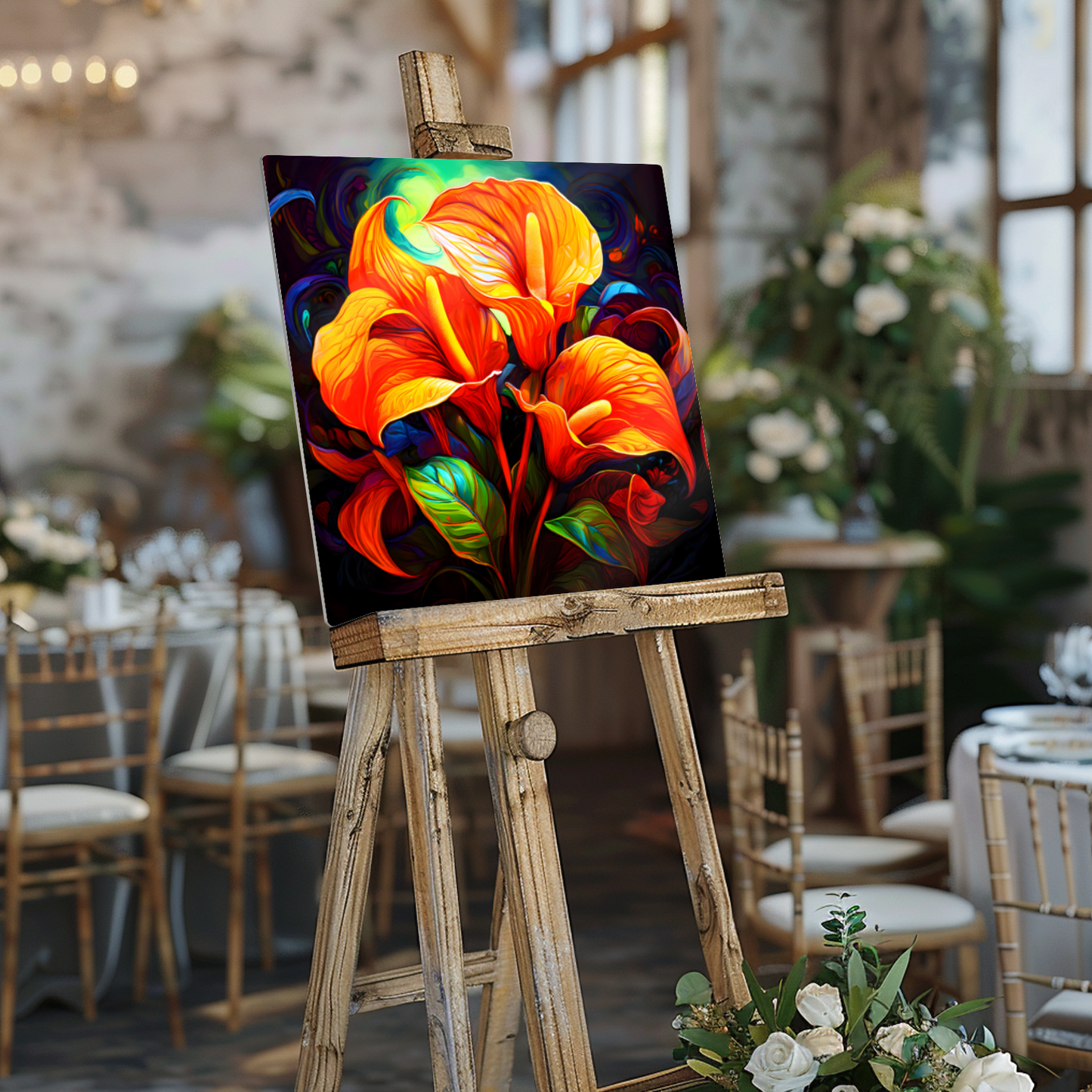 Anthurian Plants AN1, The Luxury Of Fusion-Art Prints, Printed on Gloss Aluminium To Enhance Colour And Details, Unique Images, A Gift To Last A Lifetime...