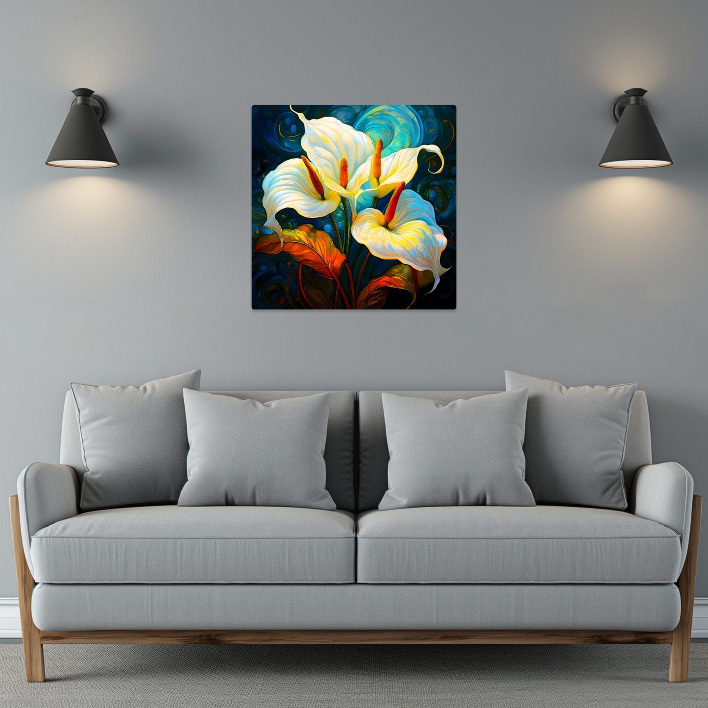 Anthurium AN4, The Luxury Of Fusion-Art Prints, Printed on Gloss Aluminium To Enhance Colour And Details, Unique Images, A Gift To Last A Lifetime...