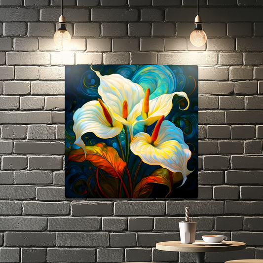 Anthurium AN4, Printed on Gloss Aluminium To Enhance Colour And Details, Unique Image, A Lasting Gift...