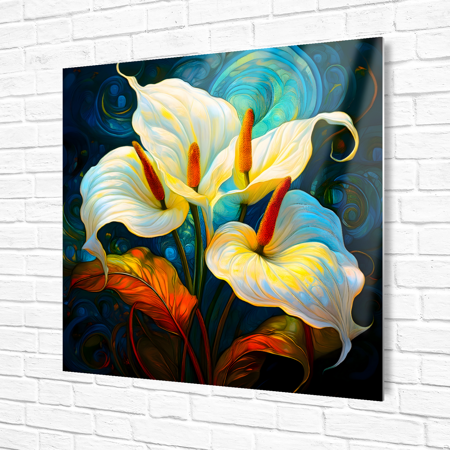 Anthurium AN4, The Luxury Of Fusion-Art Prints, Printed on Gloss Aluminium To Enhance Colour And Details, Unique Images, A Gift To Last A Lifetime...