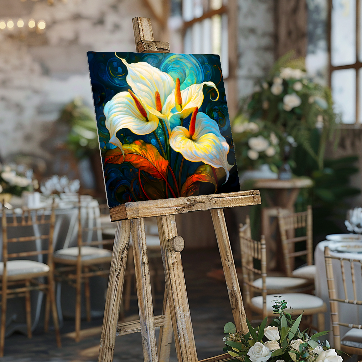 Anthurium AN4, The Luxury Of Fusion-Art Prints, Printed on Gloss Aluminium To Enhance Colour And Details, Unique Images, A Gift To Last A Lifetime...